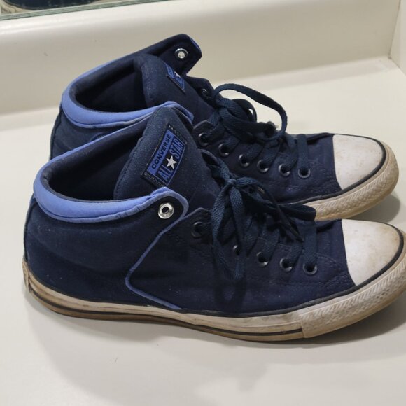 Converse CTAS Shoes High Street Size 9.5 Obsidian/Ozone Blue 165348C - Picture 2 of 8